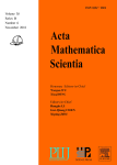 Acta Mathematica Scientia