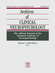 Archives of Clinical Neuropsychology