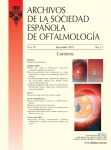 مجله علمی  آرشیو جامعه اسپانیایی چشم پزشکی (نسخه انگلیسی)