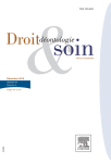 Droit, Déontologie & Soin