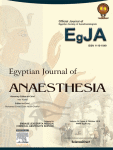 مجله علمی  مصری بیهوشی