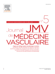 JMV-Journal de MÃ©decine Vasculaire