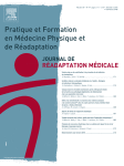 Journal de Réadaptation Médicale : Pratique et Formation en Médecine Physique et de Réadaptation