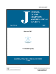 Journal of the Egyptian Mathematical Society
