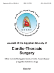 Journal of the Egyptian Society of Cardio-Thoracic Surgery