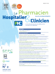 Le Pharmacien Hospitalier et Clinicien