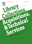 مجله علمی  مجموعه های کتابخانه، مالکیت‌ها، و خدمات فنی
