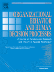 Organizational Behavior and Human Decision Processes