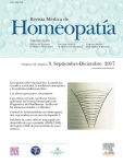 Revista Médica de Homeopatía