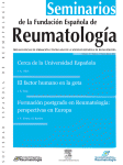 Seminarios de la Fundación Española de Reumatología