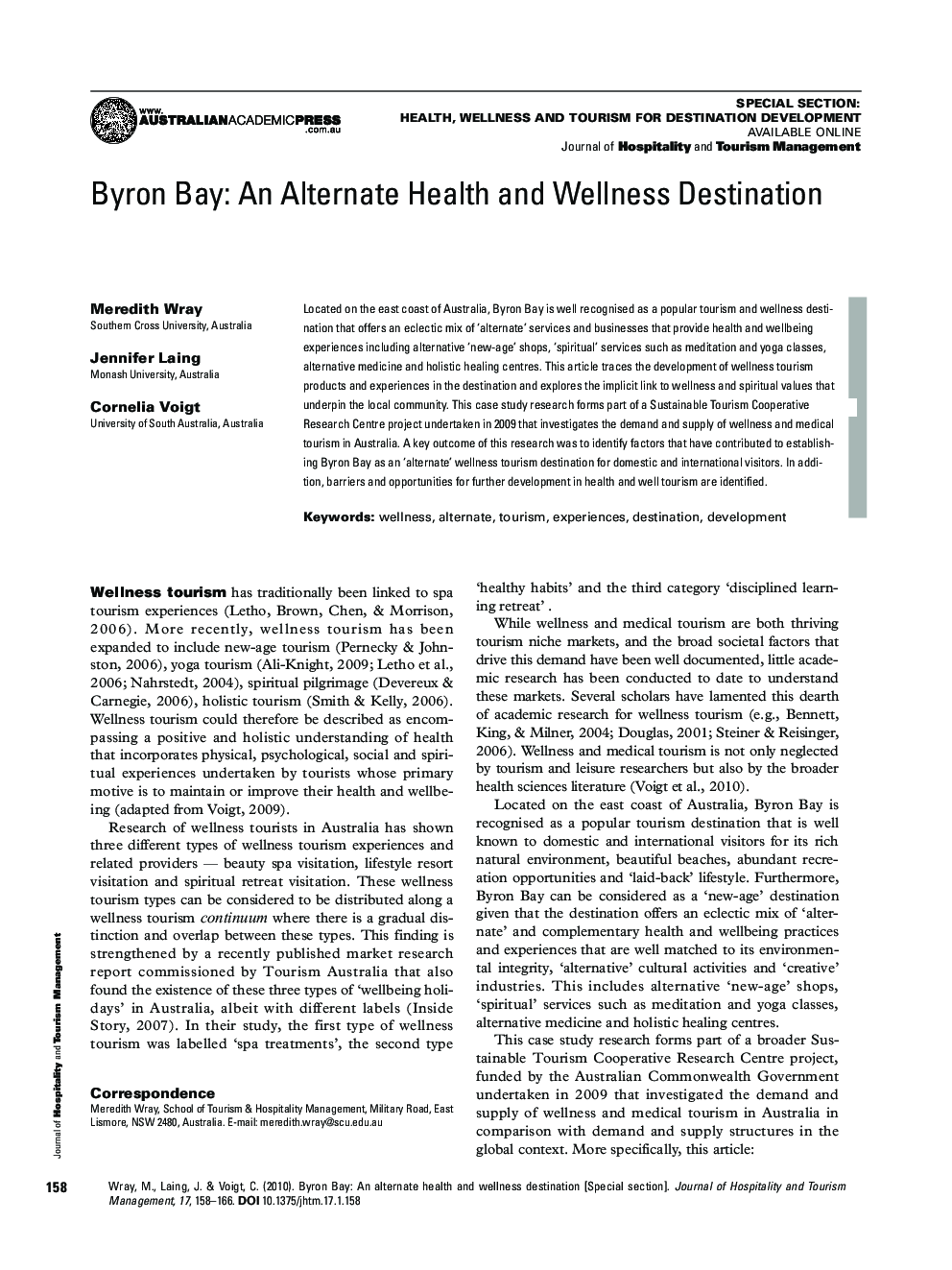 Byron Bay: An Alternate Health and Wellness Destination