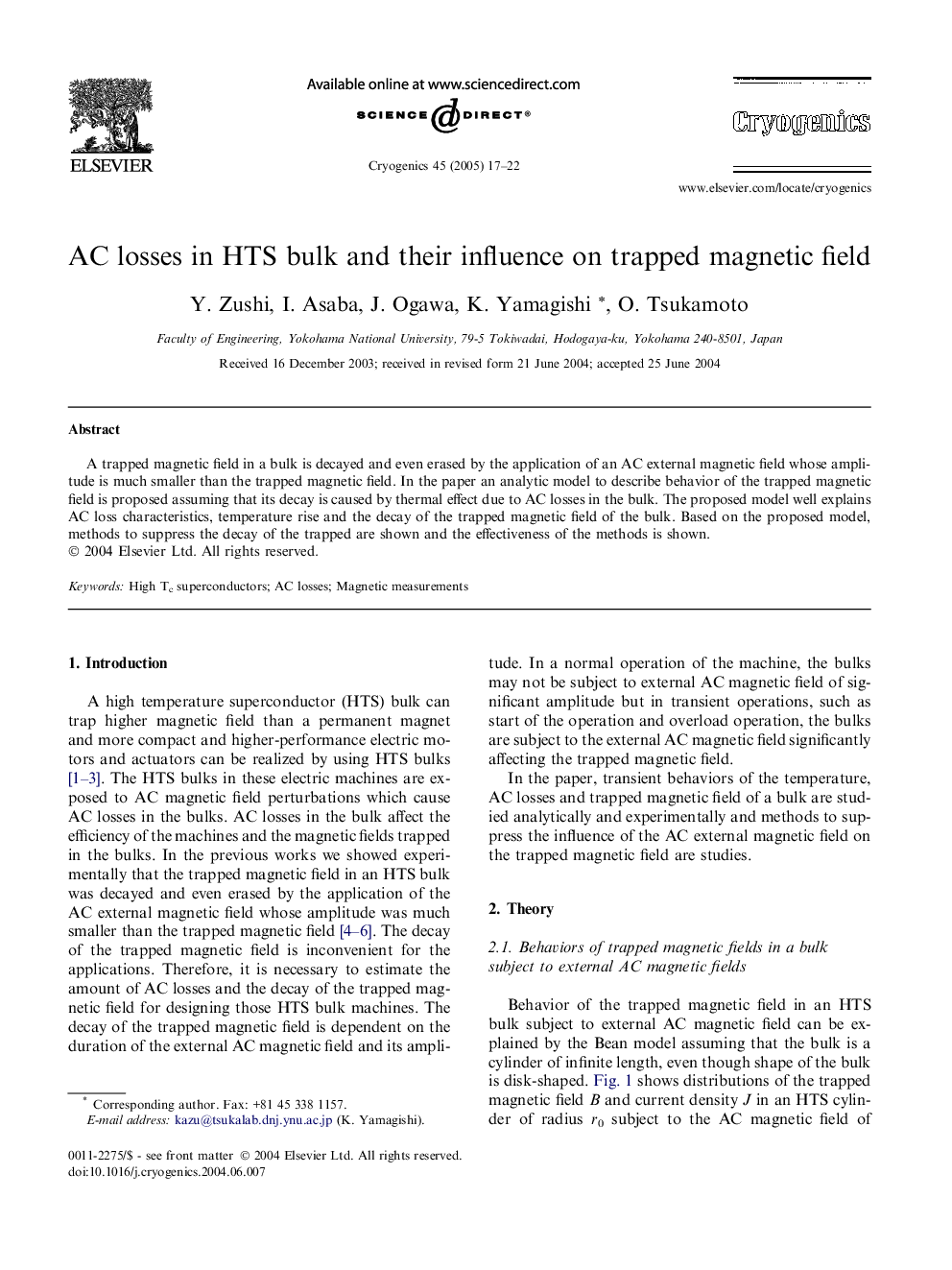 AC losses in HTS bulk and their influence on trapped magnetic field