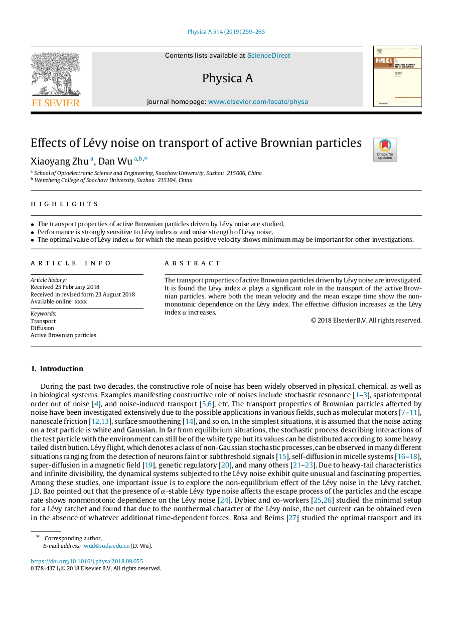 Effects of Lévy noise on transport of active Brownian particles