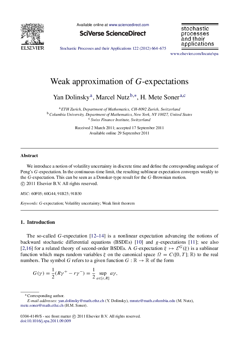 Weak approximation of GG-expectations