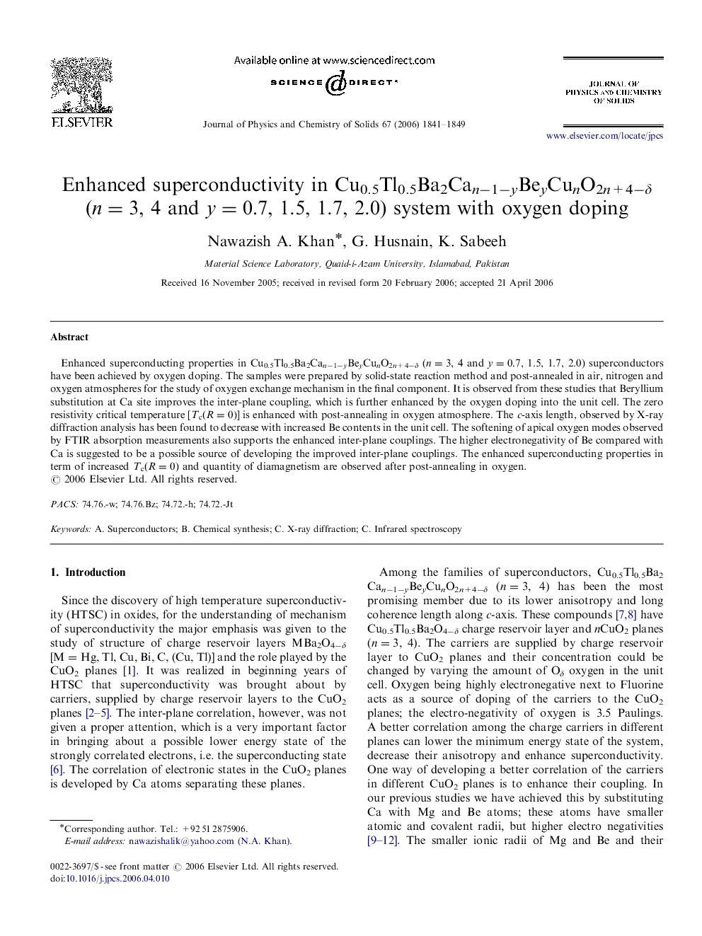 Enhanced superconductivity in Cu0.5Tl0.5Ba2Can−1−yBeyCunO2n+4−δ   (n=3n=3, 4 and y=0.7y=0.7, 1.5, 1.7, 2.0) system with oxygen doping