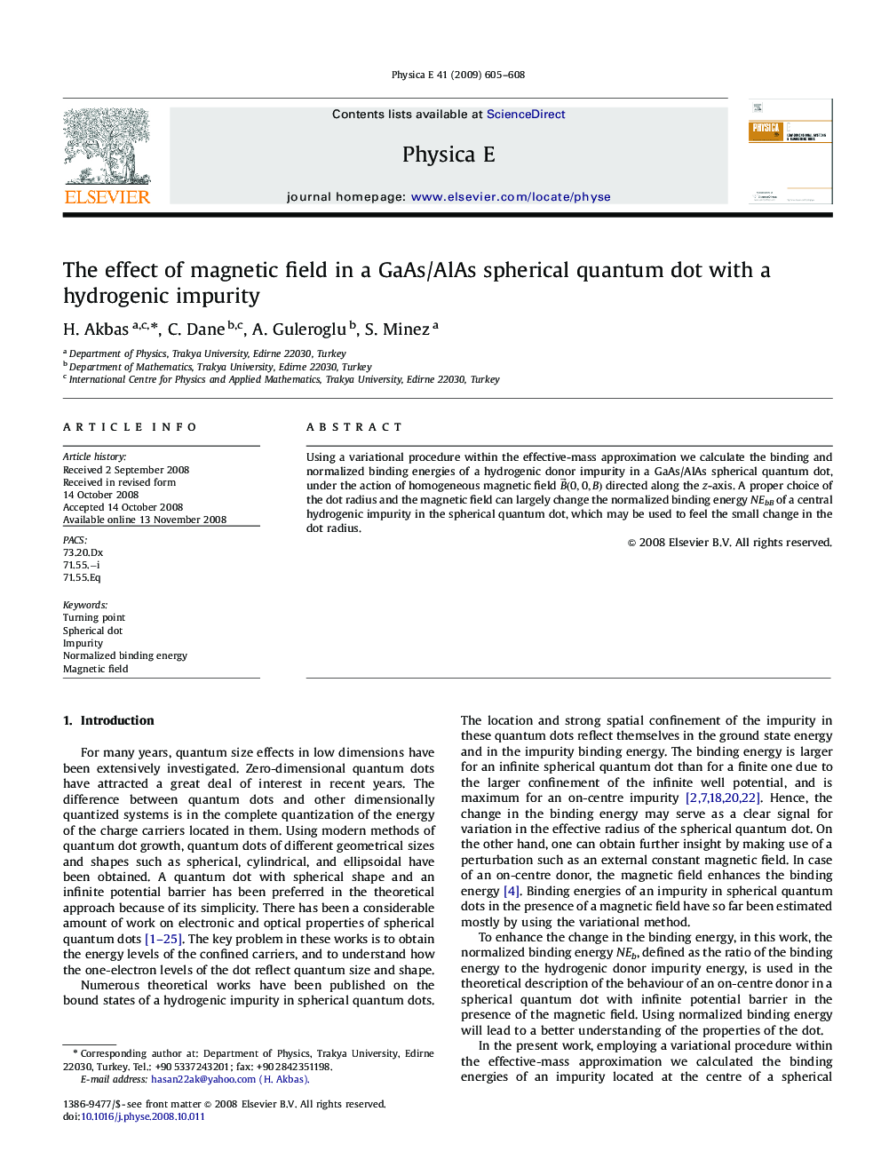 The effect of magnetic field in a GaAs/AlAs spherical quantum dot with a hydrogenic impurity