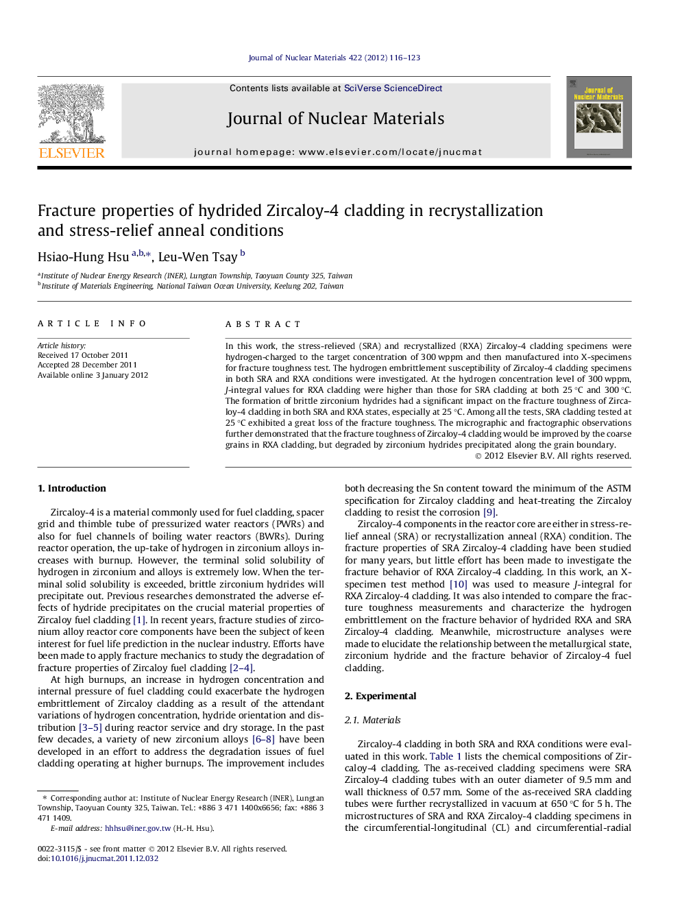 Fracture properties of hydrided Zircaloy-4 cladding in recrystallization and stress-relief anneal conditions