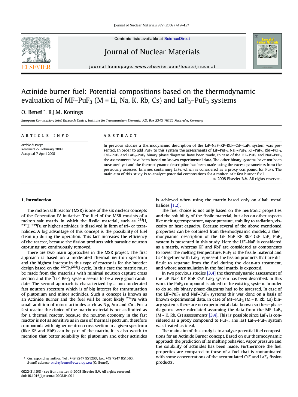 Actinide burner fuel: Potential compositions based on the thermodynamic evaluation of MF–PuF3 (M = Li, Na, K, Rb, Cs) and LaF3–PuF3 systems