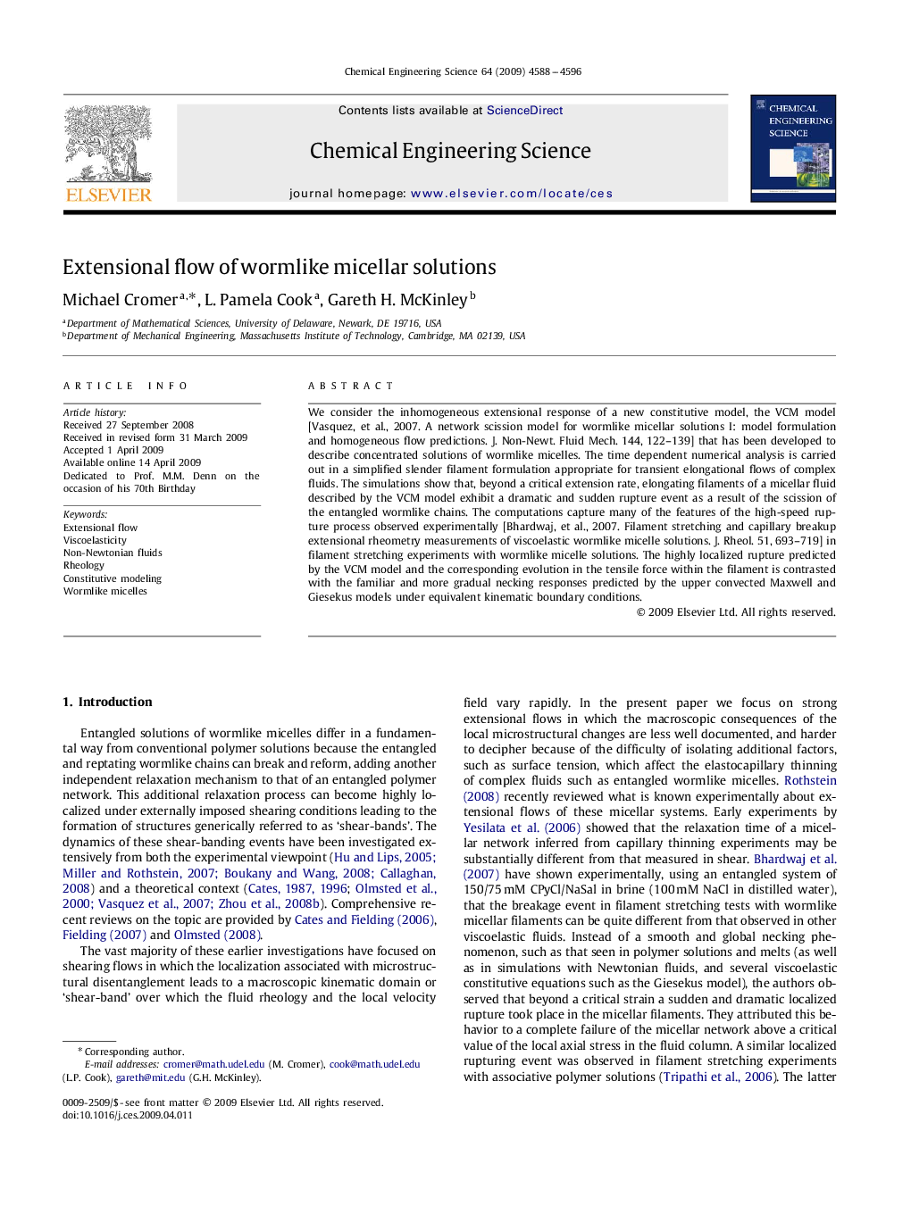 Extensional flow of wormlike micellar solutions