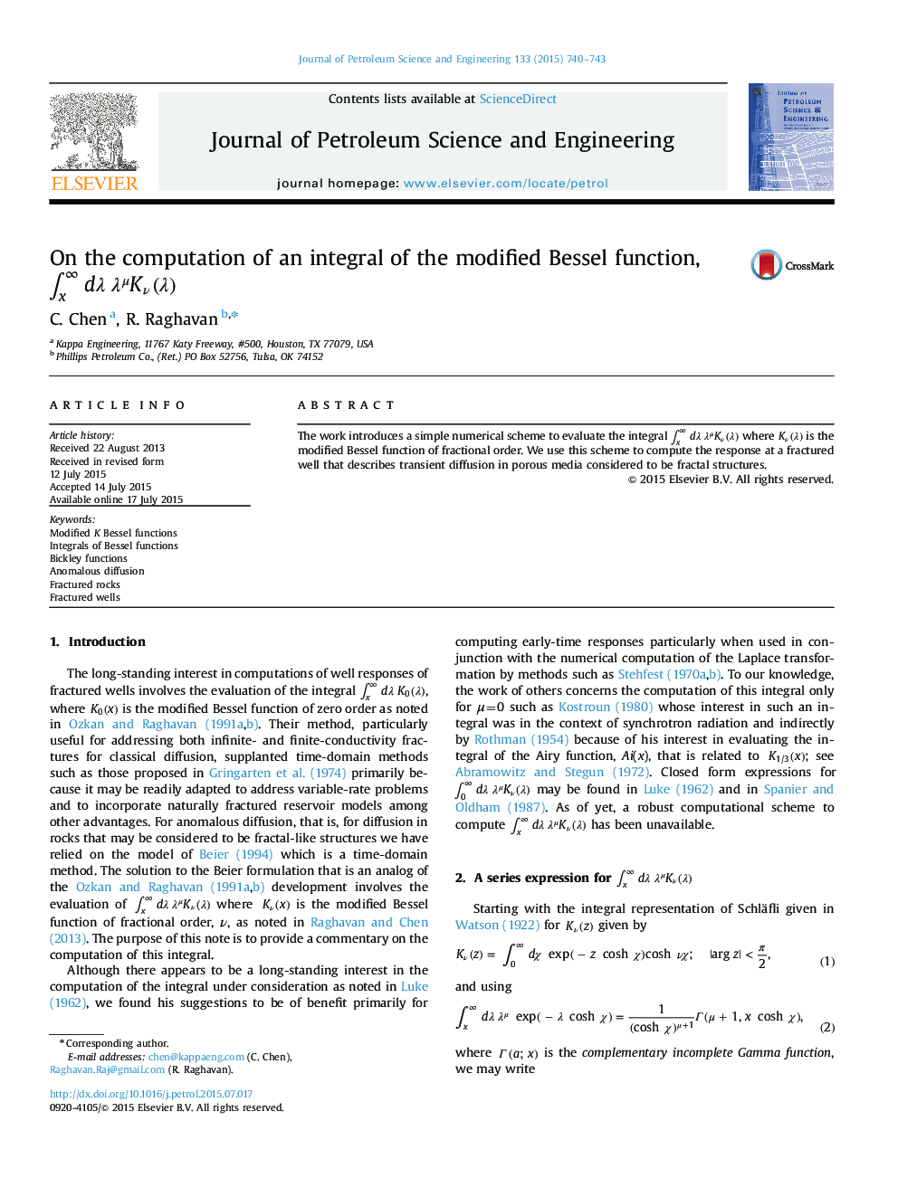 On the computation of an integral of the modified Bessel function, ∫x∞dλλμKν(λ)