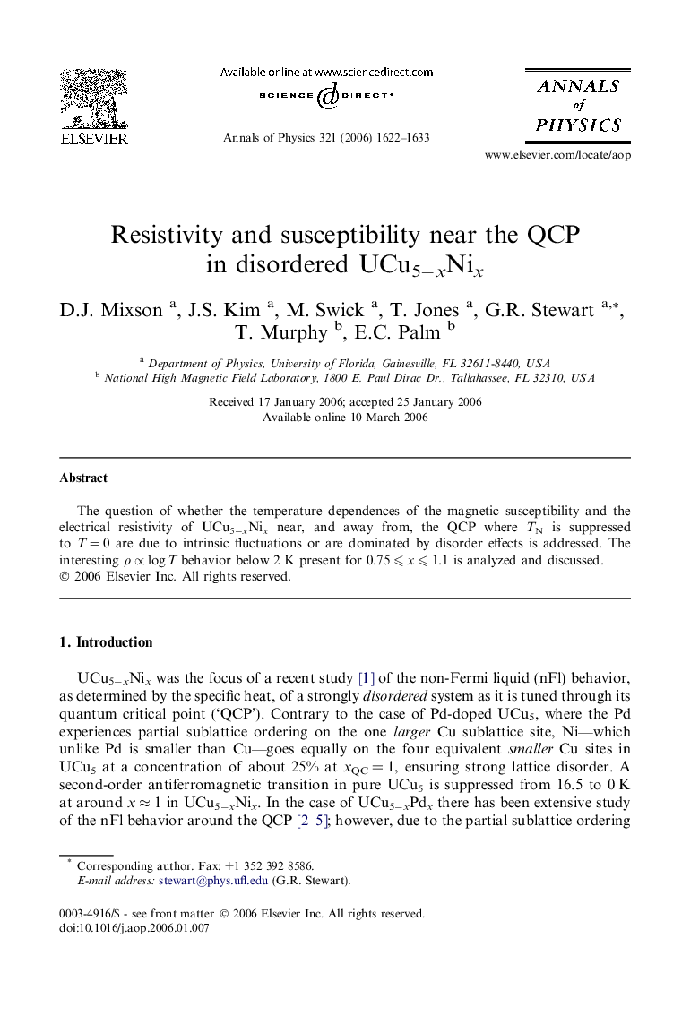 Resistivity and susceptibility near the QCP in disordered UCu5−xNix