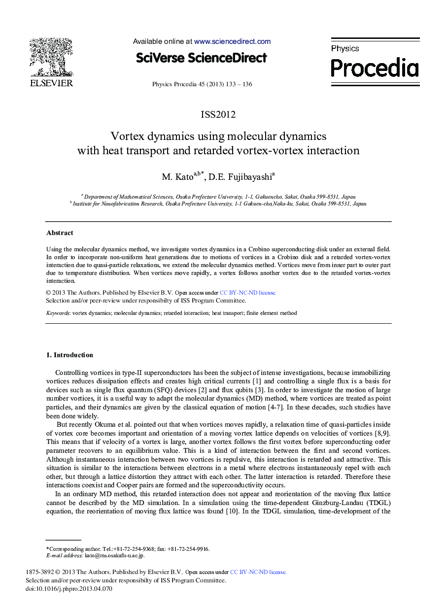 Vortex Dynamics Using Molecular Dynamics with Heat Transport and Retarded Vortex-vortex Interaction 