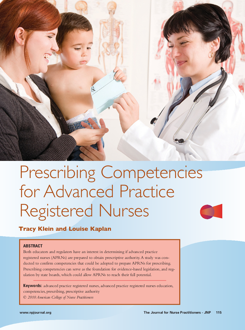 Prescribing Competencies for Advanced Practice Registered Nurses 
