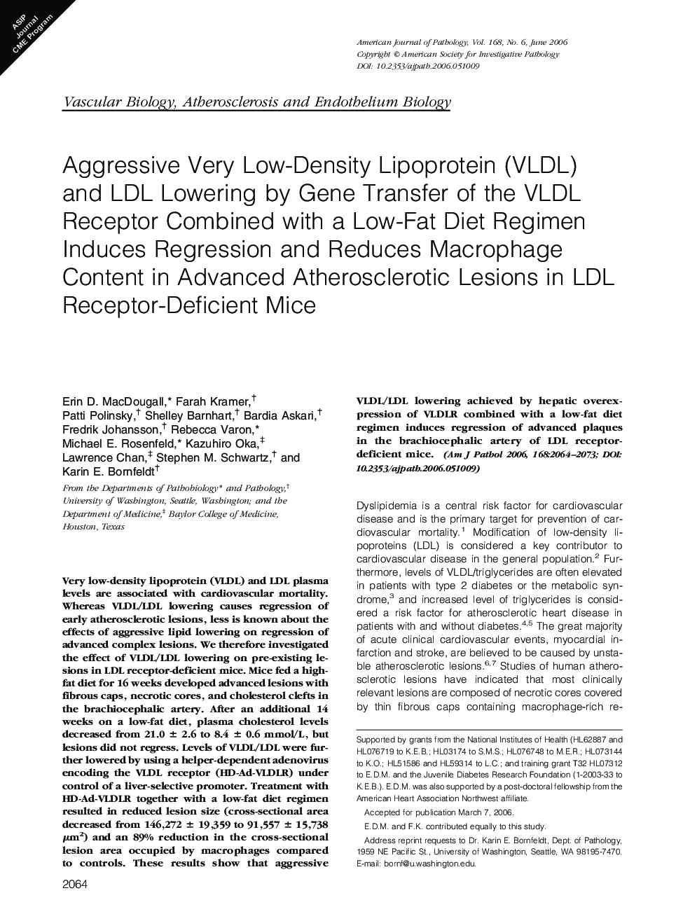 Aggressive Very Low-Density Lipoprotein (VLDL) and LDL Lowering by Gene Transfer of the VLDL Receptor Combined with a Low-Fat Diet Regimen Induces Regression and Reduces Macrophage Content in Advanced Atherosclerotic Lesions in LDL Receptor-Deficient Mice