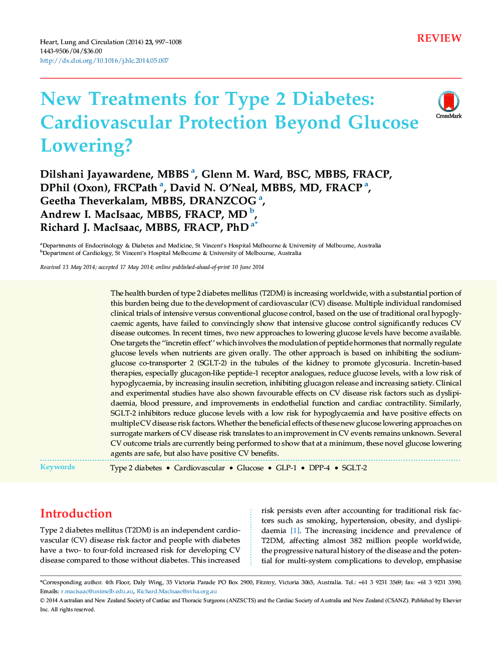درمان جدید برای دیابت نوع 2: حفاظت از قلب و عروق فراتر از کاهش قند خون؟ 