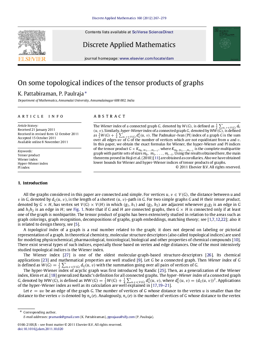 On some topological indices of the tensor products of graphs