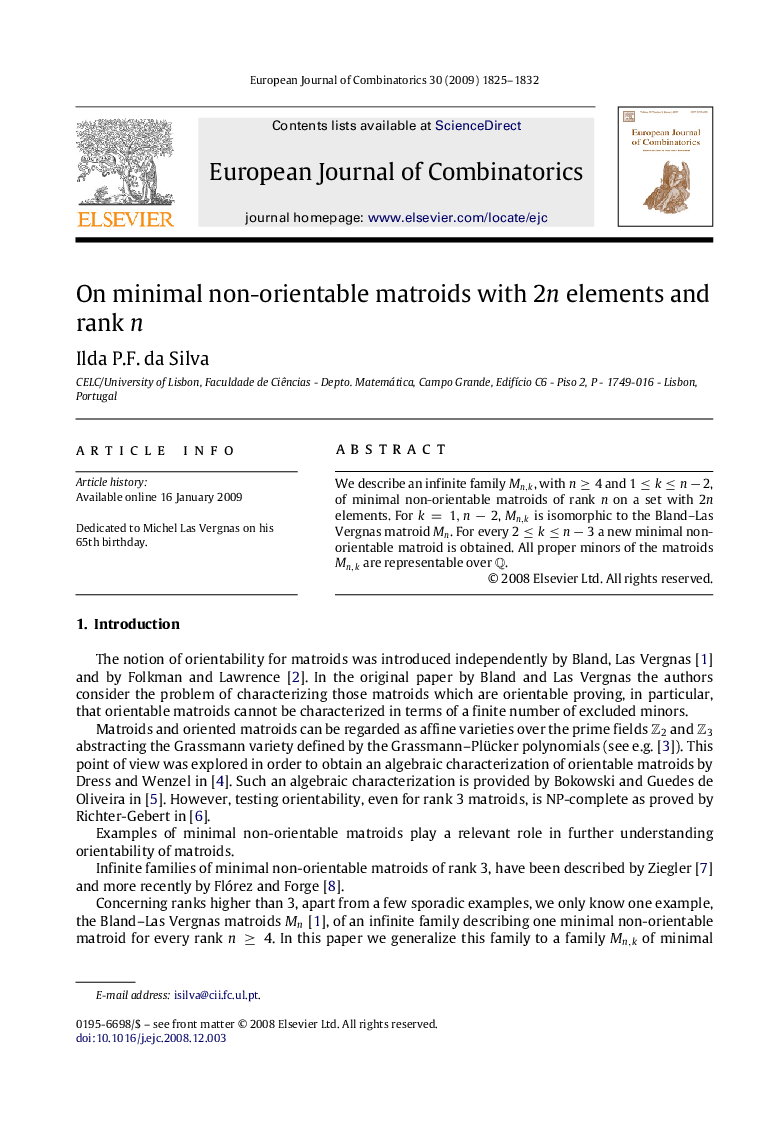 On minimal non-orientable matroids with 2n2n elements and rank nn