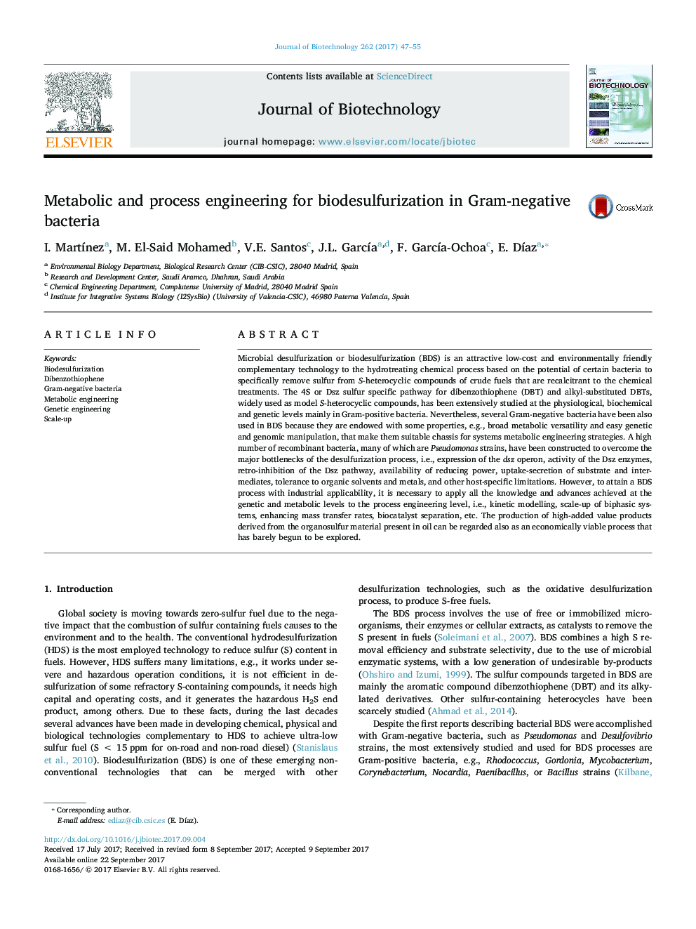 مهندسی متابولیک و فرایند برای بیودزفلزیزاسیون در باکتریهای گرم منفی 