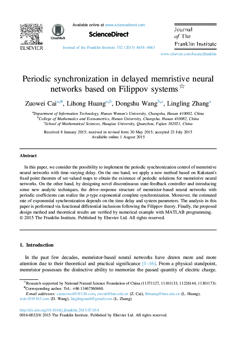 Periodic synchronization in delayed memristive neural networks based on Filippov systems