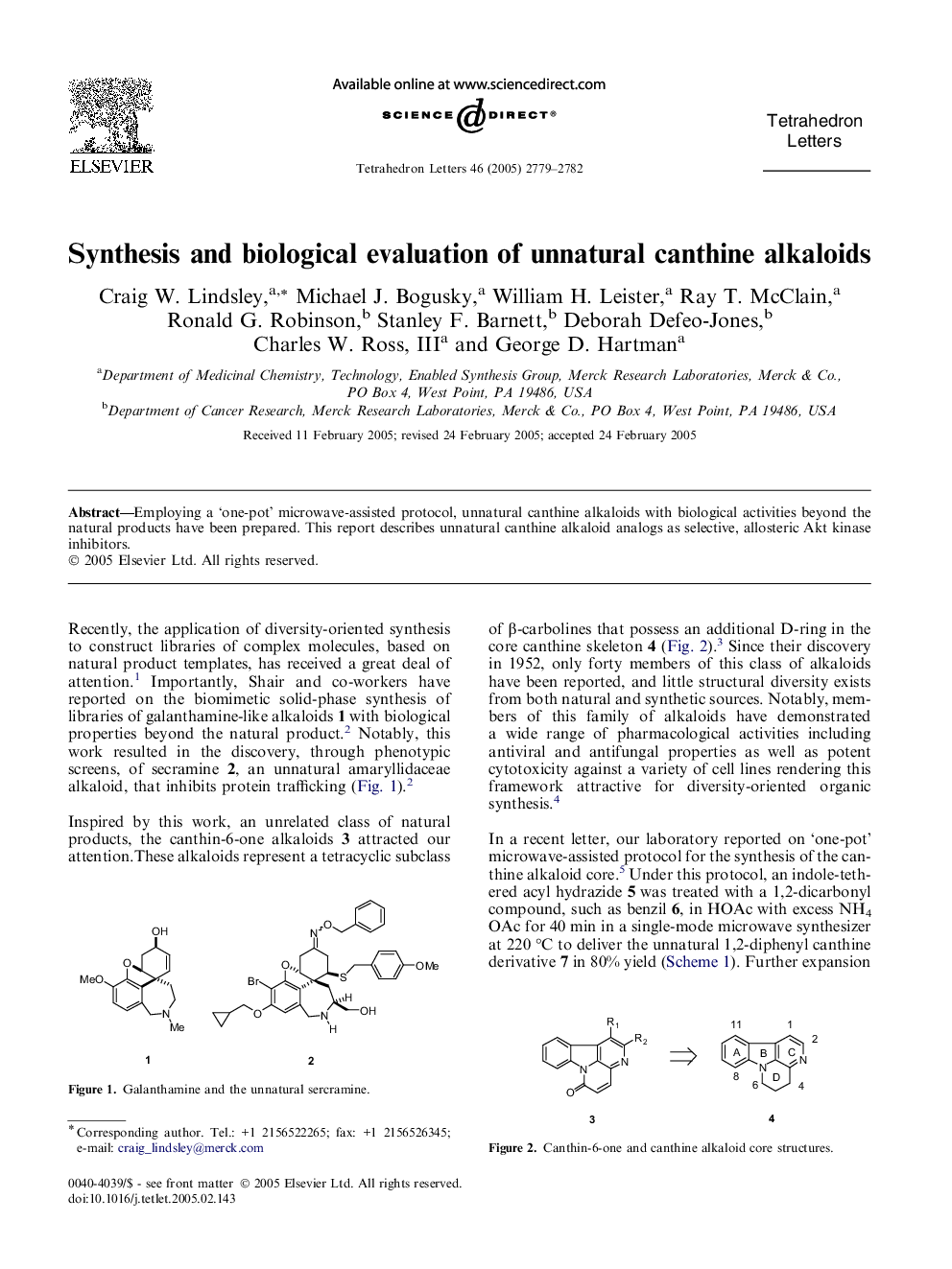 Synthesis and biological evaluation of unnatural canthine alkaloids