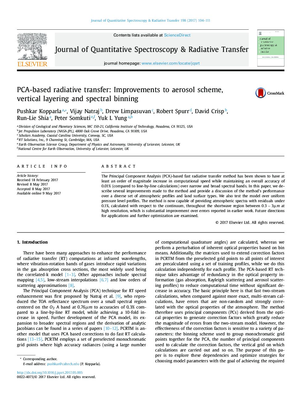 PCA-based radiative transfer: Improvements to aerosol scheme, vertical layering and spectral binning