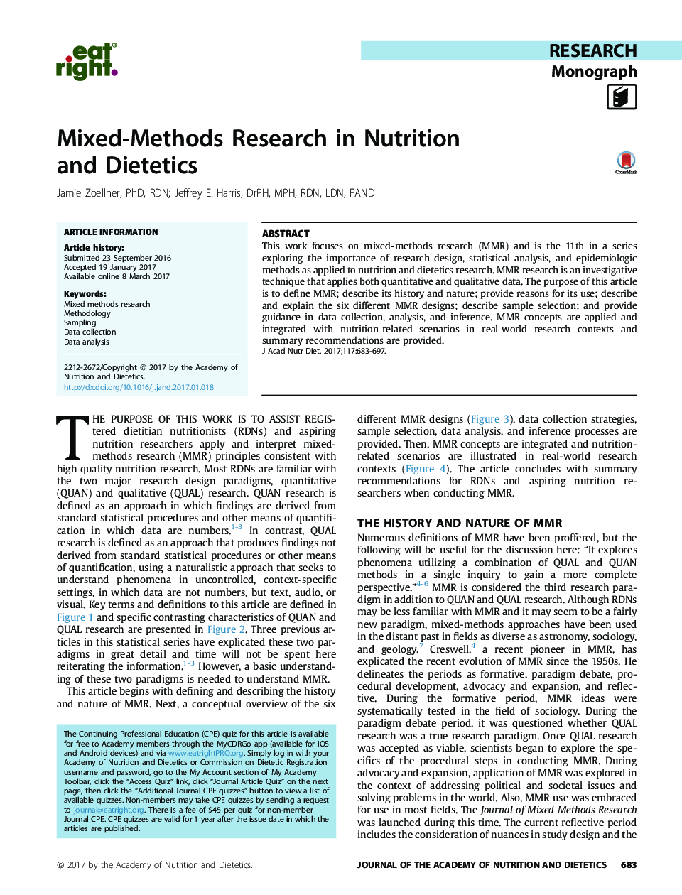 تحقیقات متفرقه در متابولیسم و ​​تغذیه 