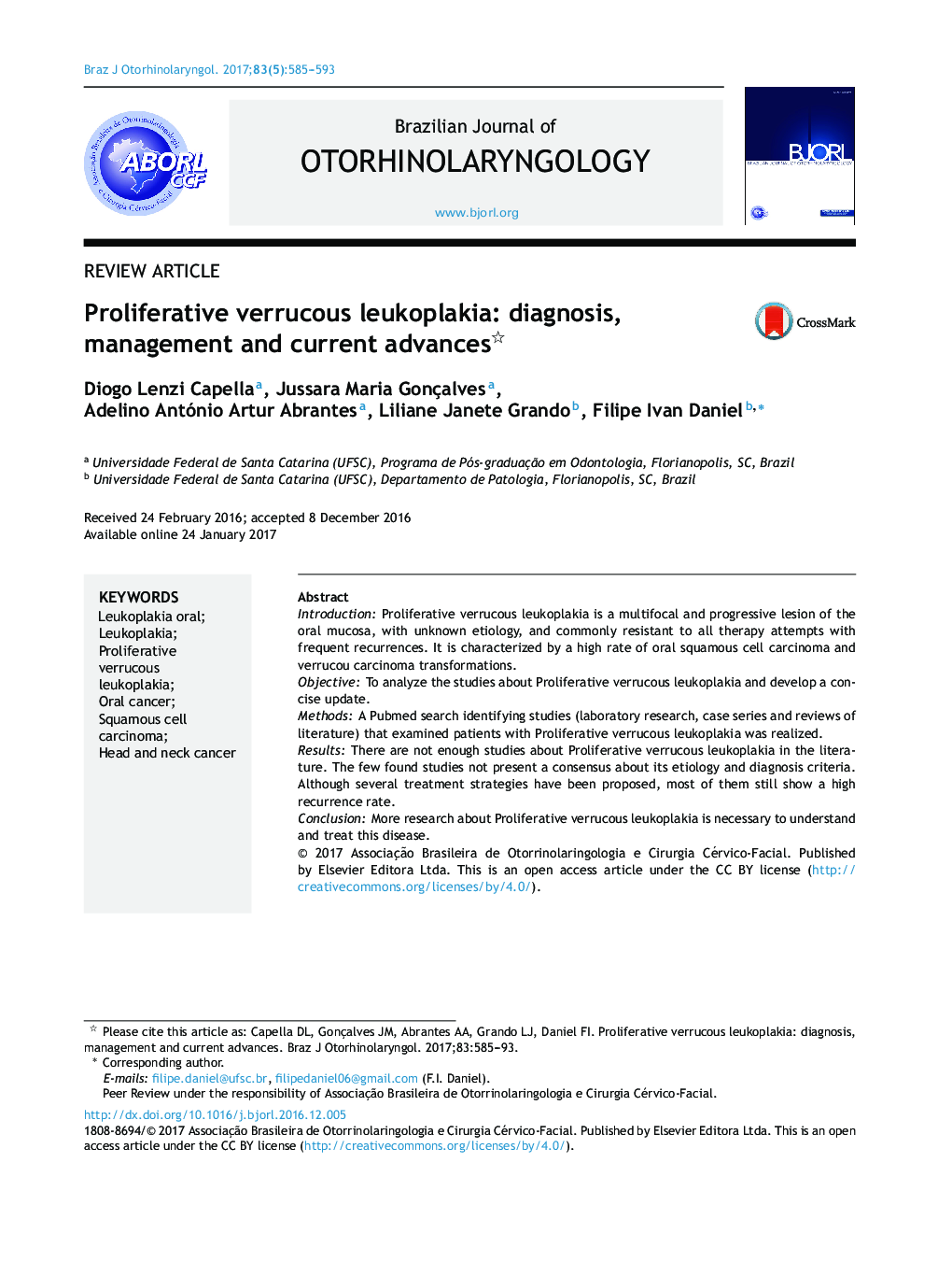 لوکوپلاکیک غلیظ کننده پرولیفراتیو: تشخیص، مدیریت و پیشرفتهای جاری 