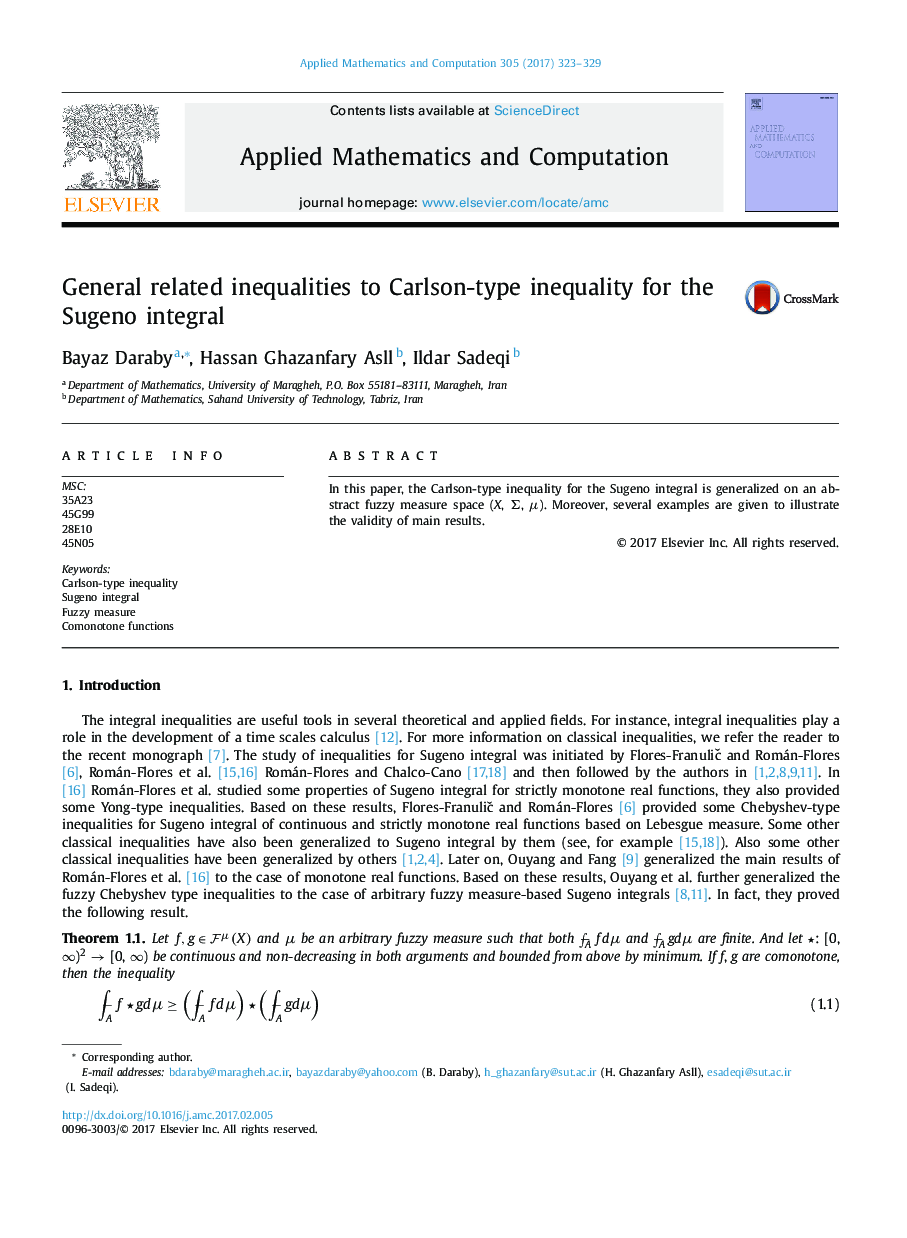 General related inequalities to Carlson-type inequality for the Sugeno integral