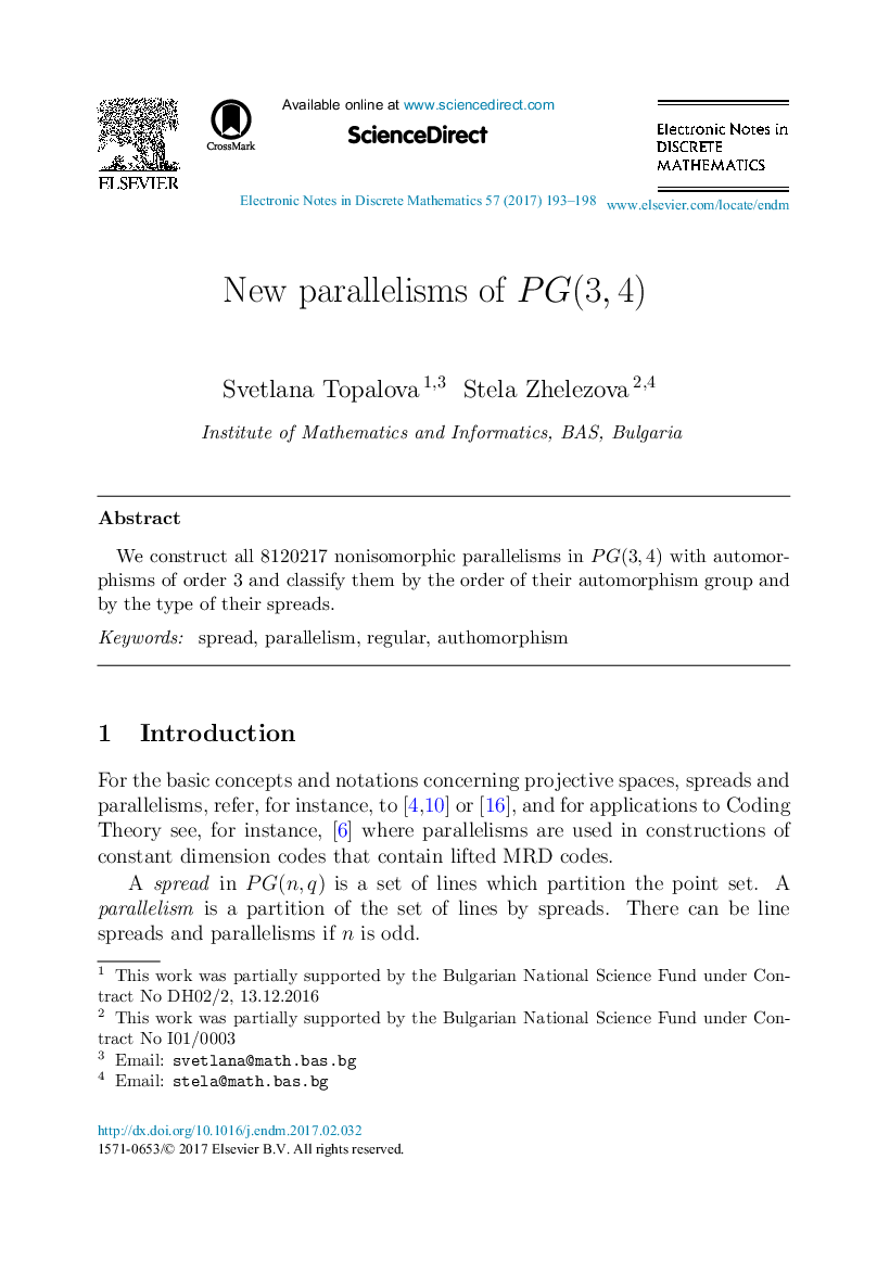 New parallelisms of PG(3, 4)