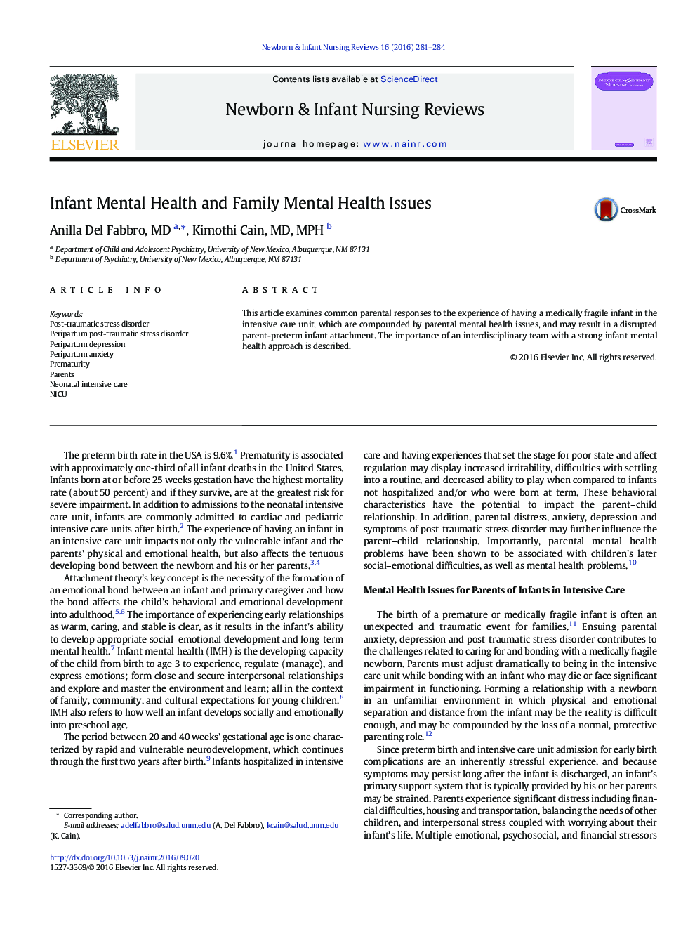 مقاله بهداشت روان و مسائل مربوط به بهداشت روانی خانواده 