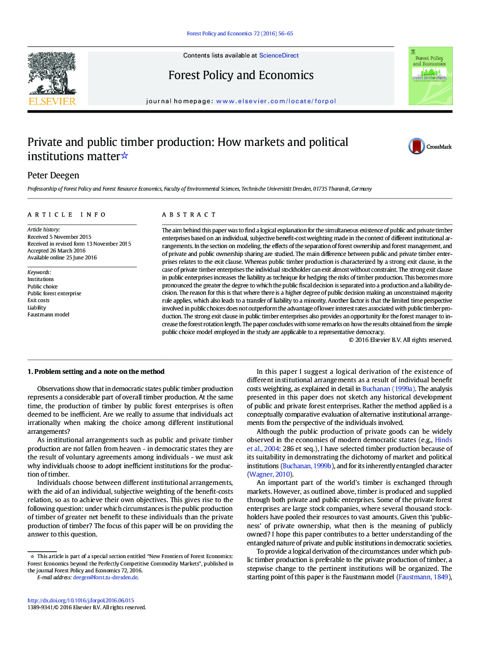 تولید لودر خصوصی و عمومی: چگونه بازارهای و نهادهای سیاسی مهم هستند 