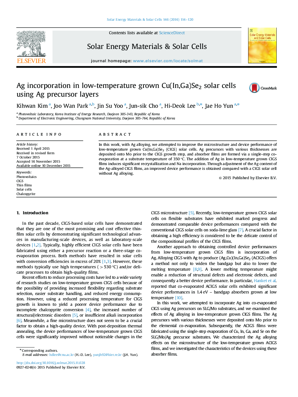 Ag incorporation in low-temperature grown Cu(In,Ga)Se2 solar cells using Ag precursor layers