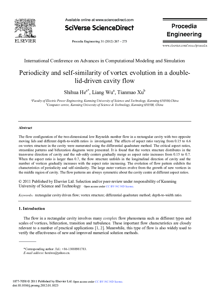 Periodicity and self-similarity of vortex evolution in a double-lid-driven cavity flow