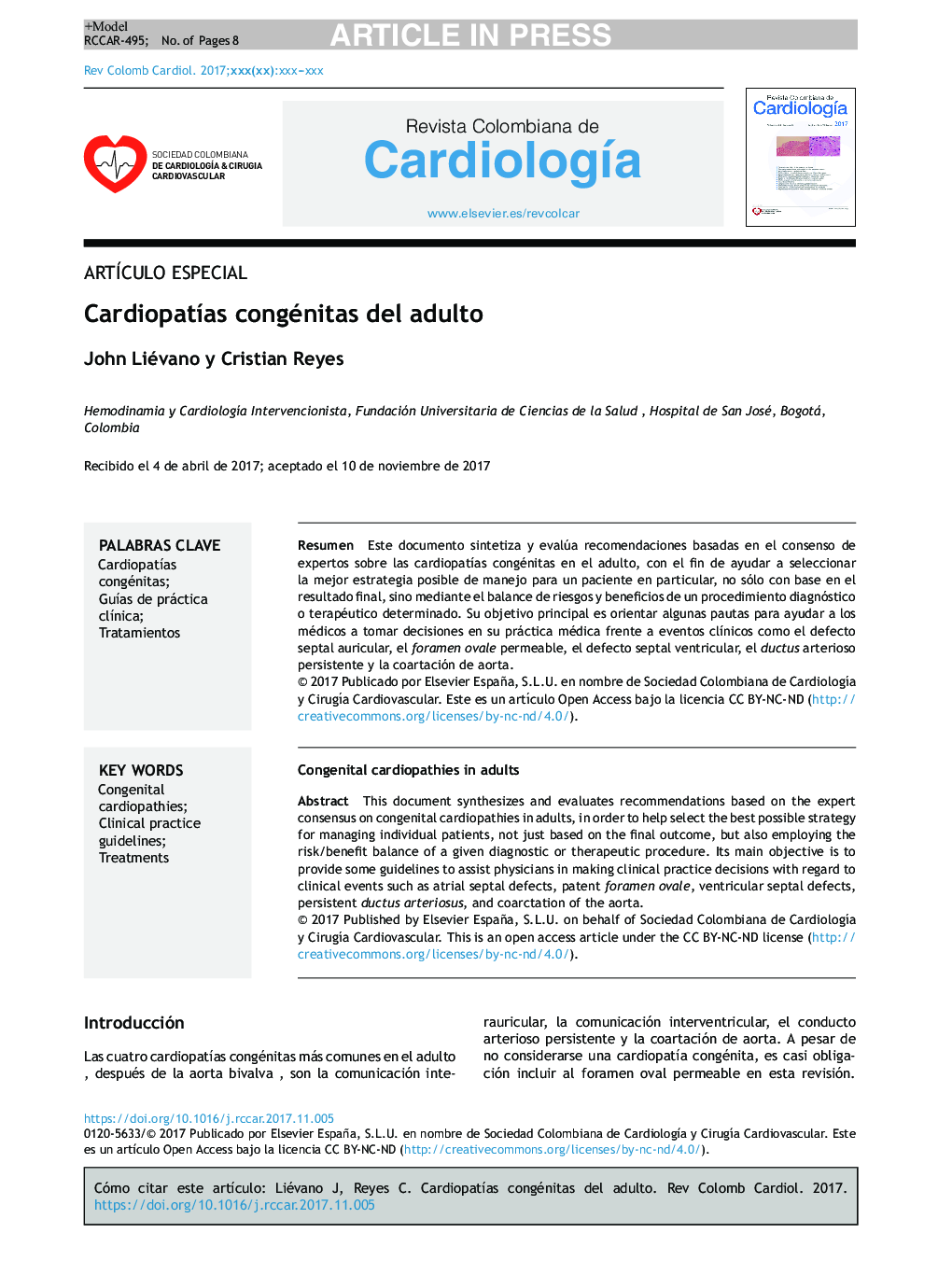 CardiopatÃ­as congénitas del adulto