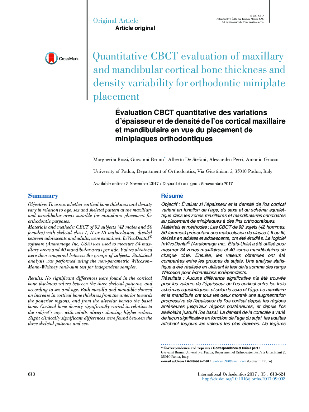 Quantitative CBCT evaluation of maxillary and mandibular cortical bone thickness and density variability for orthodontic miniplate placement