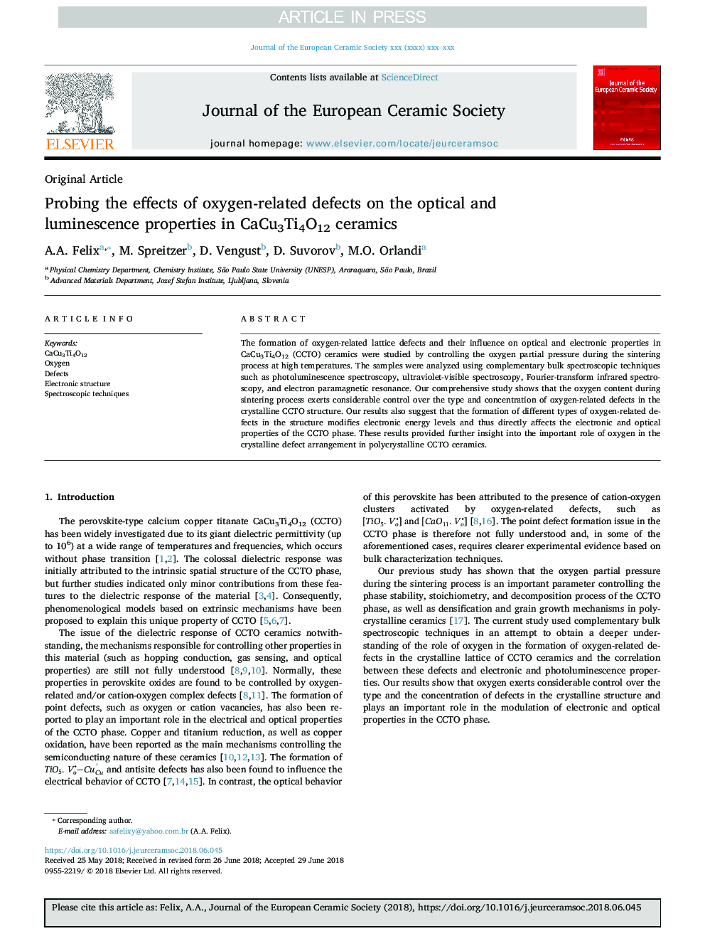 Probing the effects of oxygen-related defects on the optical and luminescence properties in CaCu3Ti4O12 ceramics