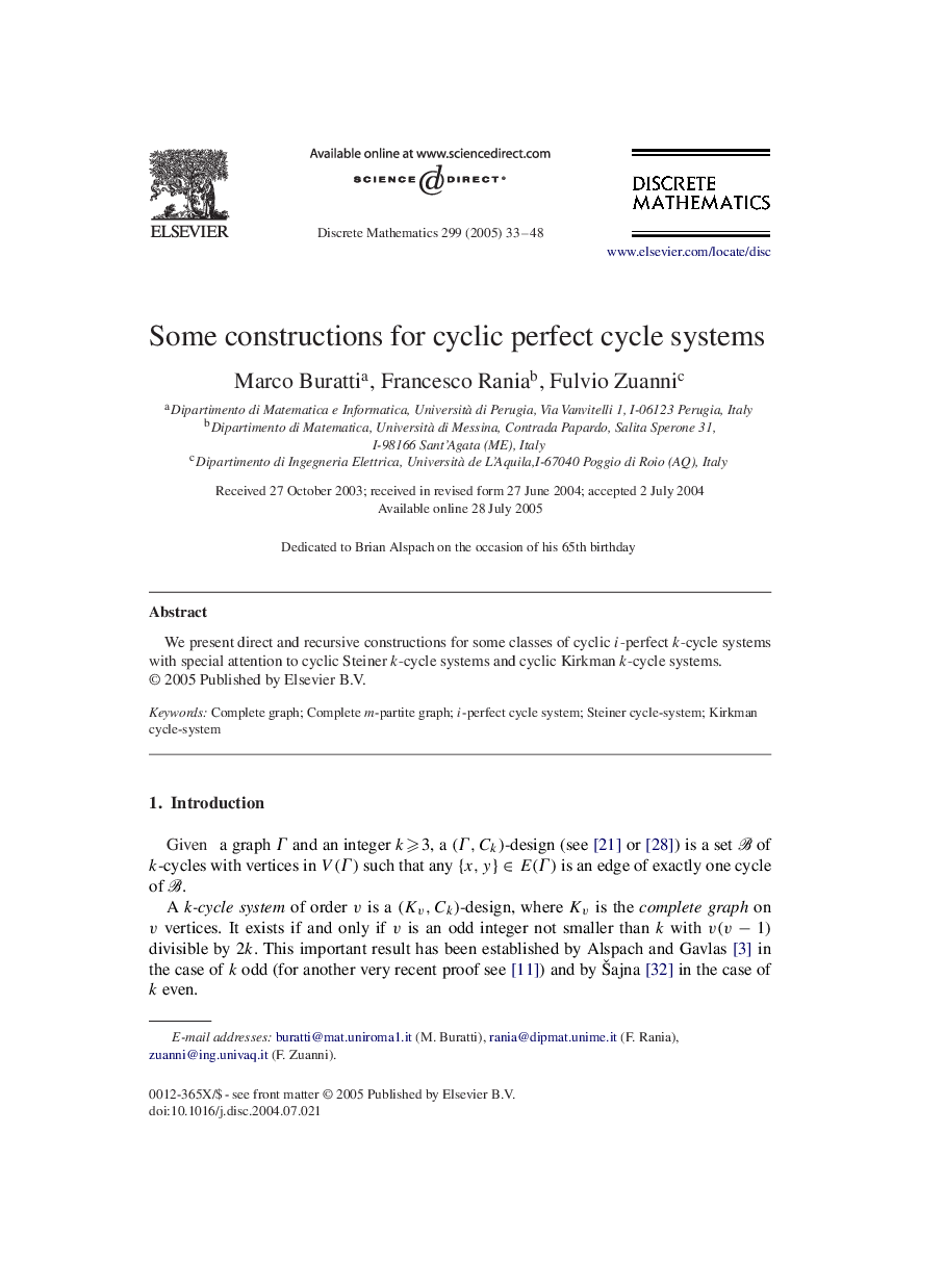Some constructions for cyclic perfect cycle systems