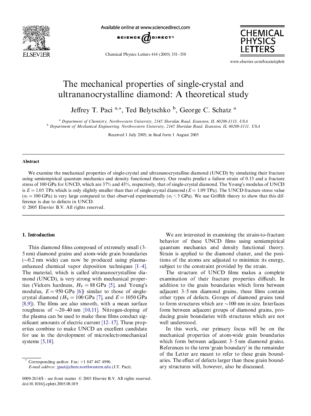 The mechanical properties of single-crystal and ultrananocrystalline diamond: A theoretical study