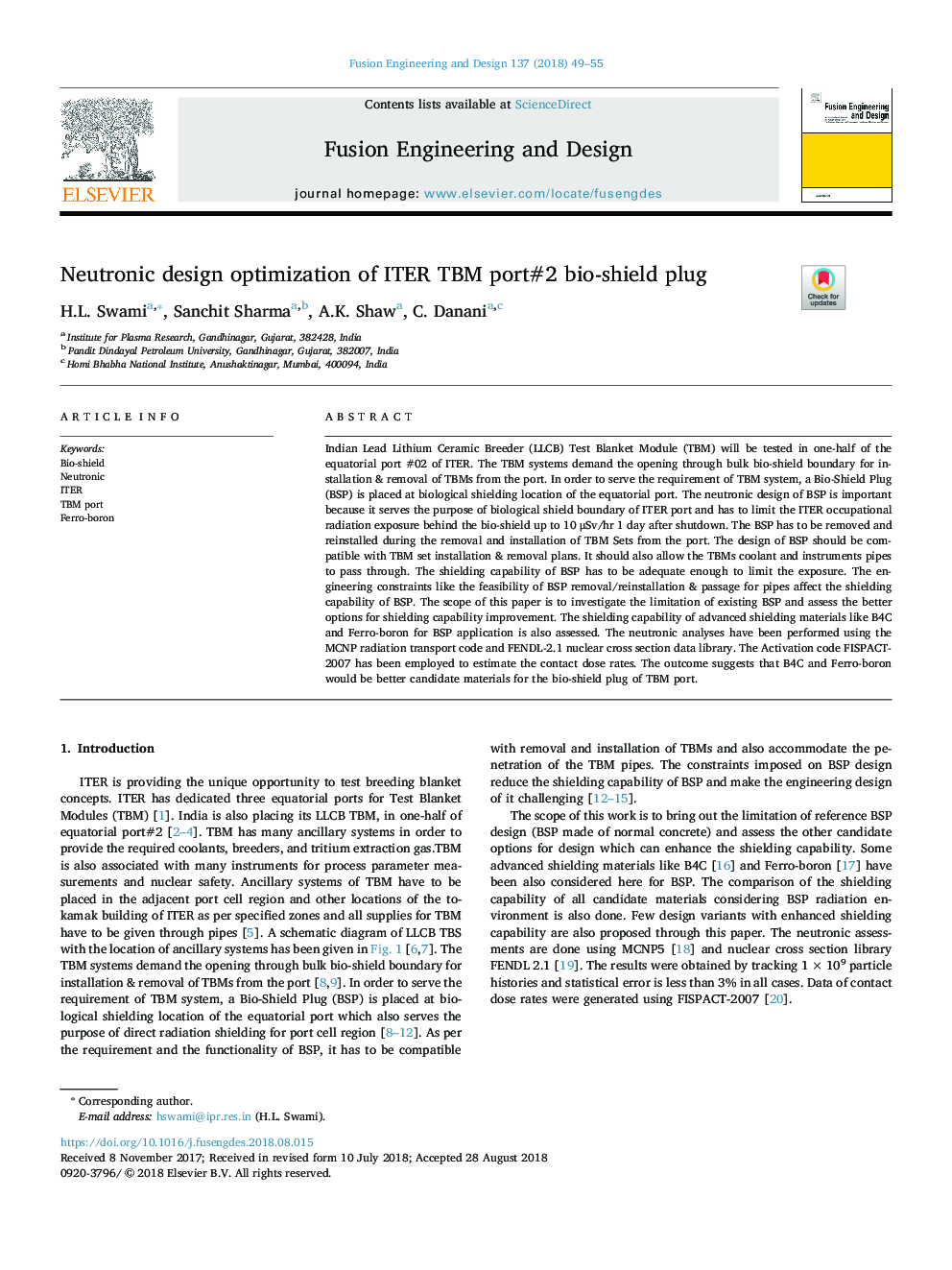 Neutronic design optimization of ITER TBM port#2 bio-shield plug