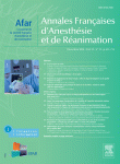 Journal: Annales Françaises d'Anesthésie et de Réanimation